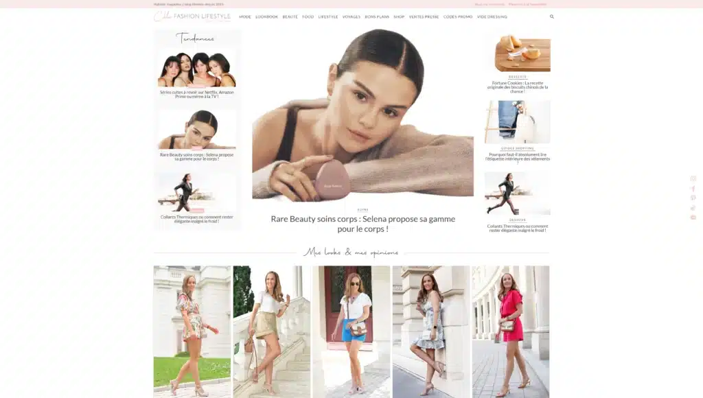 site internet chloefashionlifestyle.com